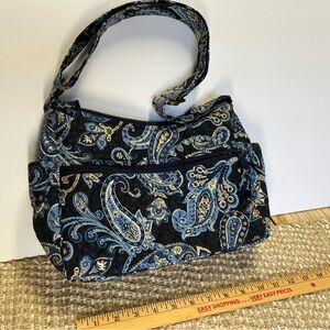 Stylish Blue Paisley Women's Bag